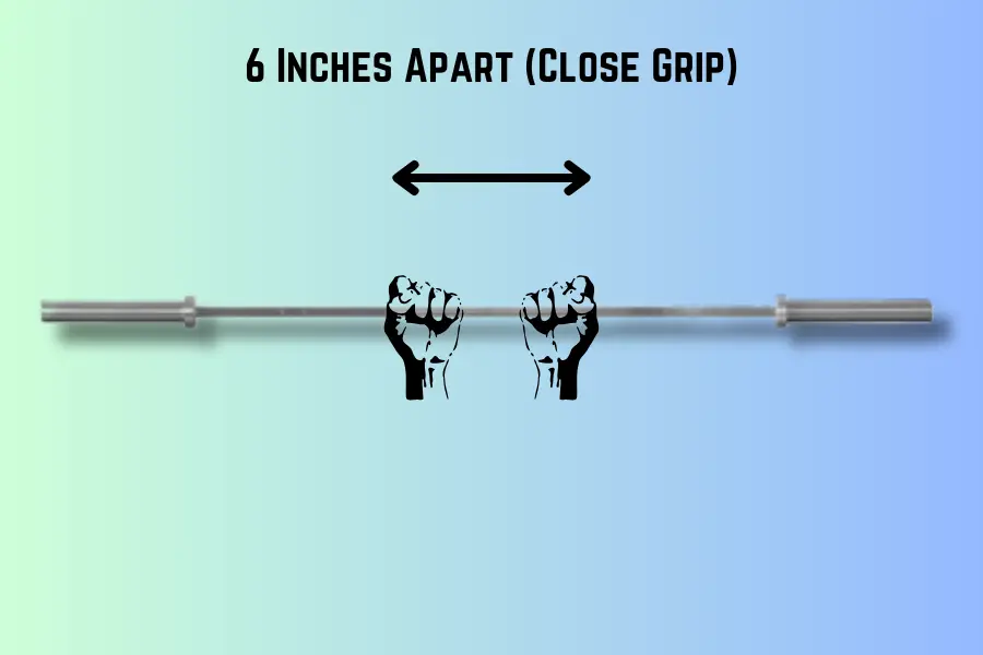 Barbell Concentration Curl Grip