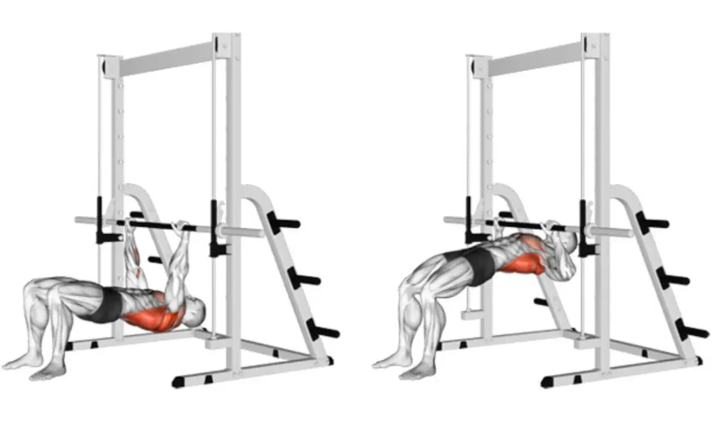 Legs-bent Inverted Row