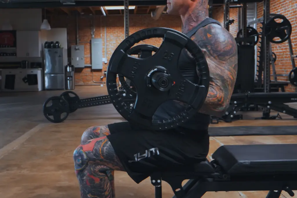 Seated Barbell Curl