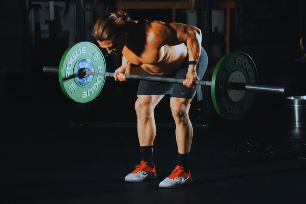 Supinated Grip Bent Over Barbell Row