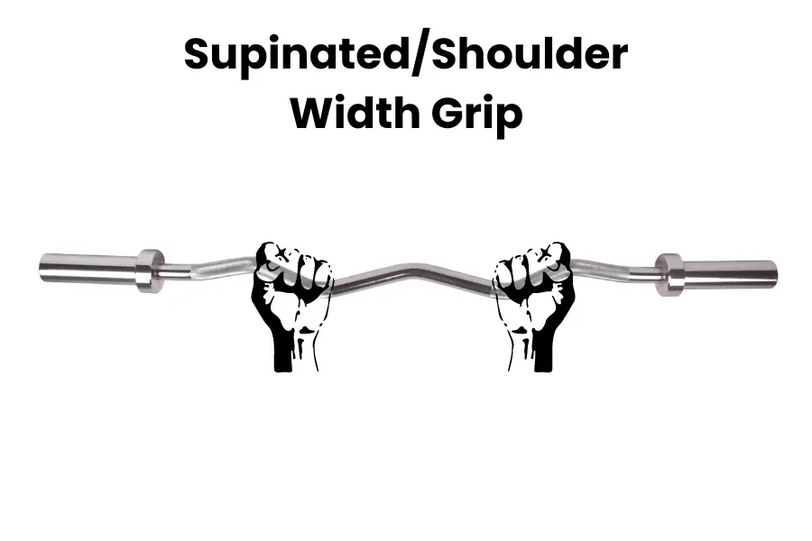 Ez Bar Drag Curl proper grip